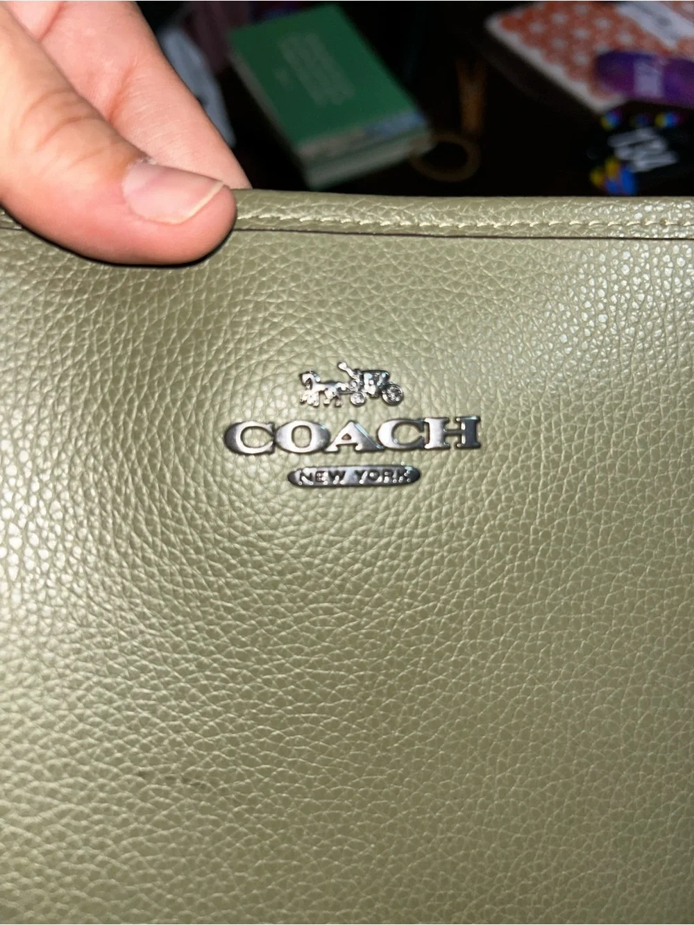 Coach City Bucket Crossbody Bag Military Green